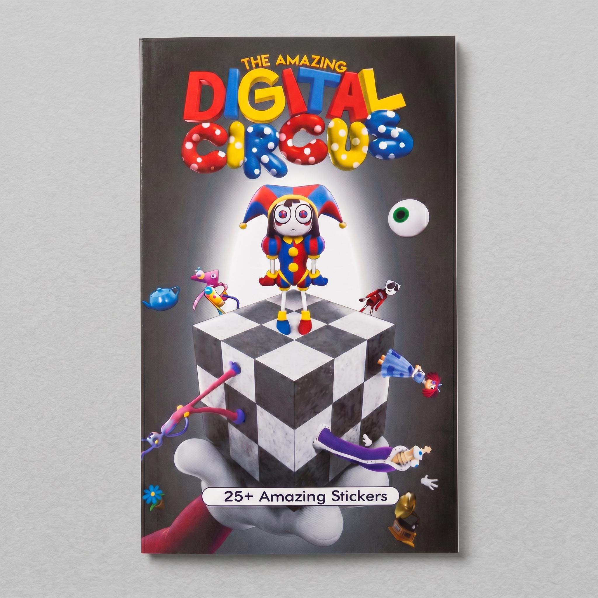 Digital Circus Sticker Pack – 25+ Colorful Vinyl Stickers