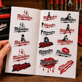 Heavy-Duty Tool Sticker Pack – 30+ Waterproof Vinyl Stickers