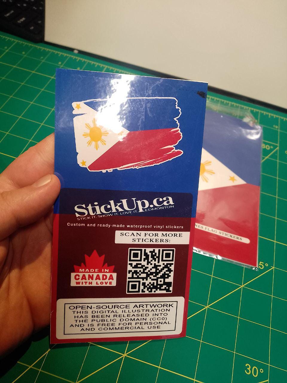 Philippines Flag Sticker Pack – 30 Waterproof Vinyl Stickers