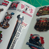 Canadian Ironworker Sticker Pack – 30+ Waterproof Vinyl Stickers