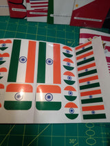 India Flag Vinyl Sticker – Waterproof Travel Decal