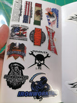 American Ironworker Sticker Pack – 20+ Waterproof Vinyl Stickers