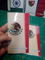 Mexico Flag Sticker Pack – 30 Waterproof Vinyl Stickers