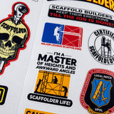 Scaffolder Sticker Pack – 30+ Waterproof Vinyl Stickers