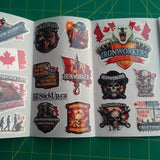 Canadian Ironworker Sticker Pack – 30+ Waterproof Vinyl Stickers