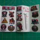 Canadian Ironworker Sticker Pack – 30+ Waterproof Vinyl Stickers