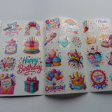 🎉 Birthday Sticker Pack – 50 PCS – FREE Shipping 🎉