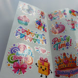 🎉 Birthday Sticker Pack – 50 PCS – FREE Shipping 🎉