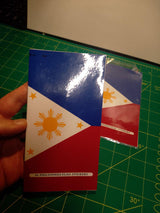 Philippines Flag Sticker Pack – 30 Waterproof Vinyl Stickers