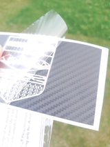Alberta Crest Decal – Carbon Fiber or Forged Carbon Vinyl