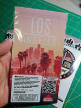 Los Angeles County Seal Sticker Set – 2 Waterproof Vinyl Decals