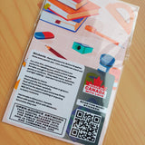 Personalized School Name Labels – Waterproof Vinyl Stickers