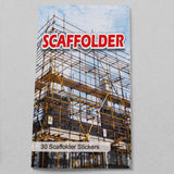 Scaffolder Sticker Pack – 30+ Waterproof Vinyl Stickers